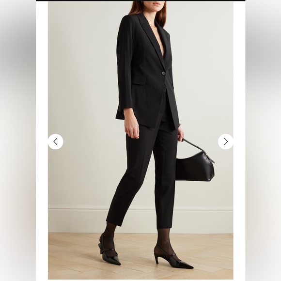 Classic Chocolate Theory Etinette Blazer and Treeca Pant Women’s Suit Set - Picture 2 of 2